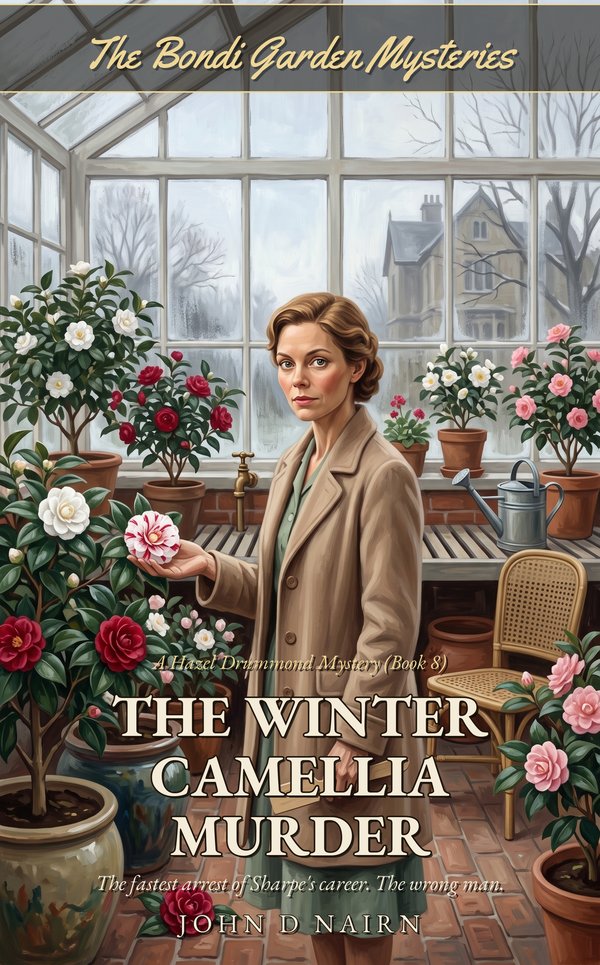 Cover of Book 8: The Winter Camellia Murder